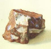Alexander macdonald A Study of Opal in Ferrugineous jasper from New Guinea (mk46) painting